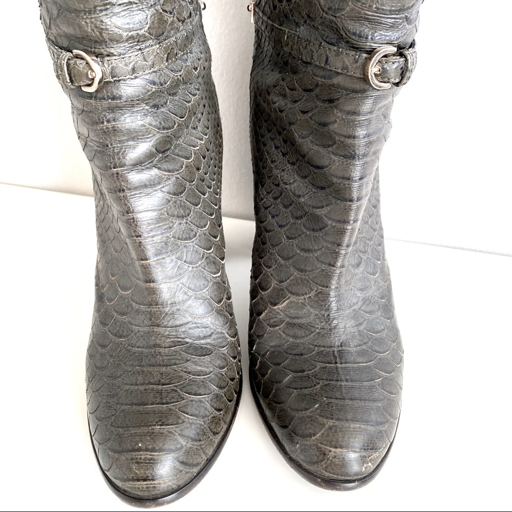 Sergio Rossi Python Boots - image 3